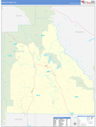 Sublette County, WY Digital Map Basic Style