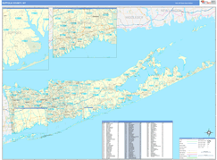 Suffolk County, NY Digital Map Basic Style