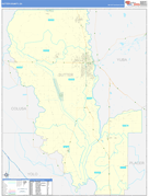 Sutter County, CA Digital Map Basic Style