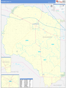 Suwannee County, FL Digital Map Basic Style
