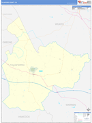 Taliaferro County, GA Digital Map Basic Style