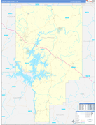 Tallapoosa County, AL Digital Map Basic Style