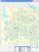 Tarrant County, TX Digital Map Basic Style