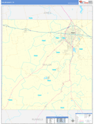 Taylor County, TX Digital Map Basic Style