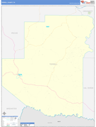 Terrell County, TX Digital Map Basic Style