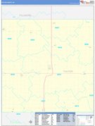 Thayer County, NE Digital Map Basic Style