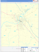 Tippecanoe County, IN Digital Map Basic Style