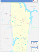 Tishomingo County, MS Digital Map Basic Style