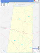 Todd County, KY Digital Map Basic Style