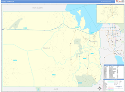 Tooele County, UT Digital Map Basic Style