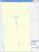 Towner County, ND Digital Map Basic Style