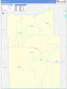 Tripp County, SD Digital Map Basic Style