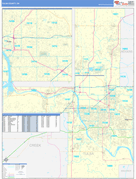 Tulsa County, OK Digital Map Basic Style