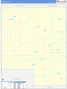 Turner County, SD Digital Map Basic Style