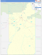 Uintah County, UT Digital Map Basic Style