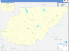 Union County, FL Digital Map Basic Style