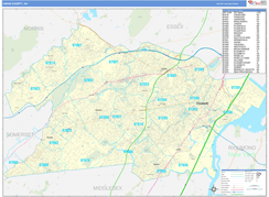 Union County, NJ Digital Map Basic Style