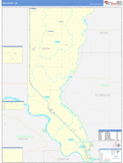 Union County, SD Digital Map Basic Style