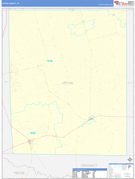 Upton County, TX Digital Map Basic Style