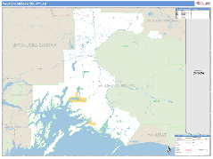 Valdez-Cordova Borough (County), AK Digital Map Basic Style