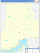 Valley County, MT Digital Map Basic Style