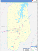 Vance County, NC Digital Map Basic Style