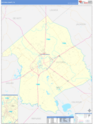 Victoria County, TX Digital Map Basic Style