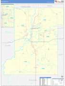 Vigo County, IN Digital Map Basic Style
