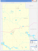 Wabash County, IN Digital Map Basic Style