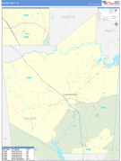 Walker County, TX Digital Map Basic Style
