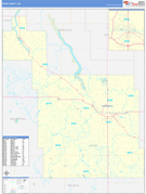 Ward County, ND Digital Map Basic Style