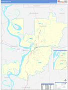 Warren County, MS Digital Map Basic Style