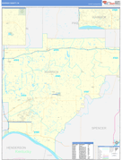 Warrick County, IN Digital Map Basic Style