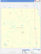 Washington County, IA Digital Map Basic Style