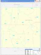 Washington County, KS Digital Map Basic Style