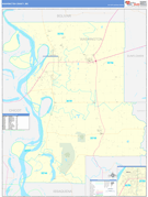 Washington County, MS Digital Map Basic Style