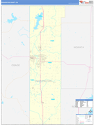 Washington County, OK Digital Map Basic Style