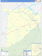 Washington County, TN Digital Map Basic Style