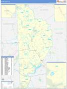 Wayne County, PA Digital Map Basic Style