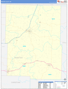 Webster County, MO Digital Map Basic Style