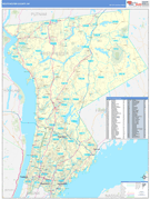 Westchester County, NY Digital Map Basic Style