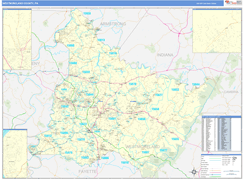 Westmoreland County, PA Digital Map Basic Style