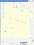 Whitley County, IN Digital Map Basic Style
