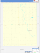 Wichita County, KS Digital Map Basic Style