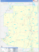 Windham County, CT Digital Map Basic Style