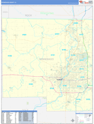 Winnebago County, IL Digital Map Basic Style