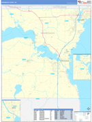 Winnebago County, WI Digital Map Basic Style