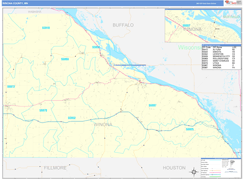 Winona County, MN Digital Map Basic Style