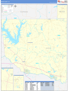 Wood County, TX Digital Map Basic Style