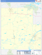 Wood County, WI Digital Map Basic Style